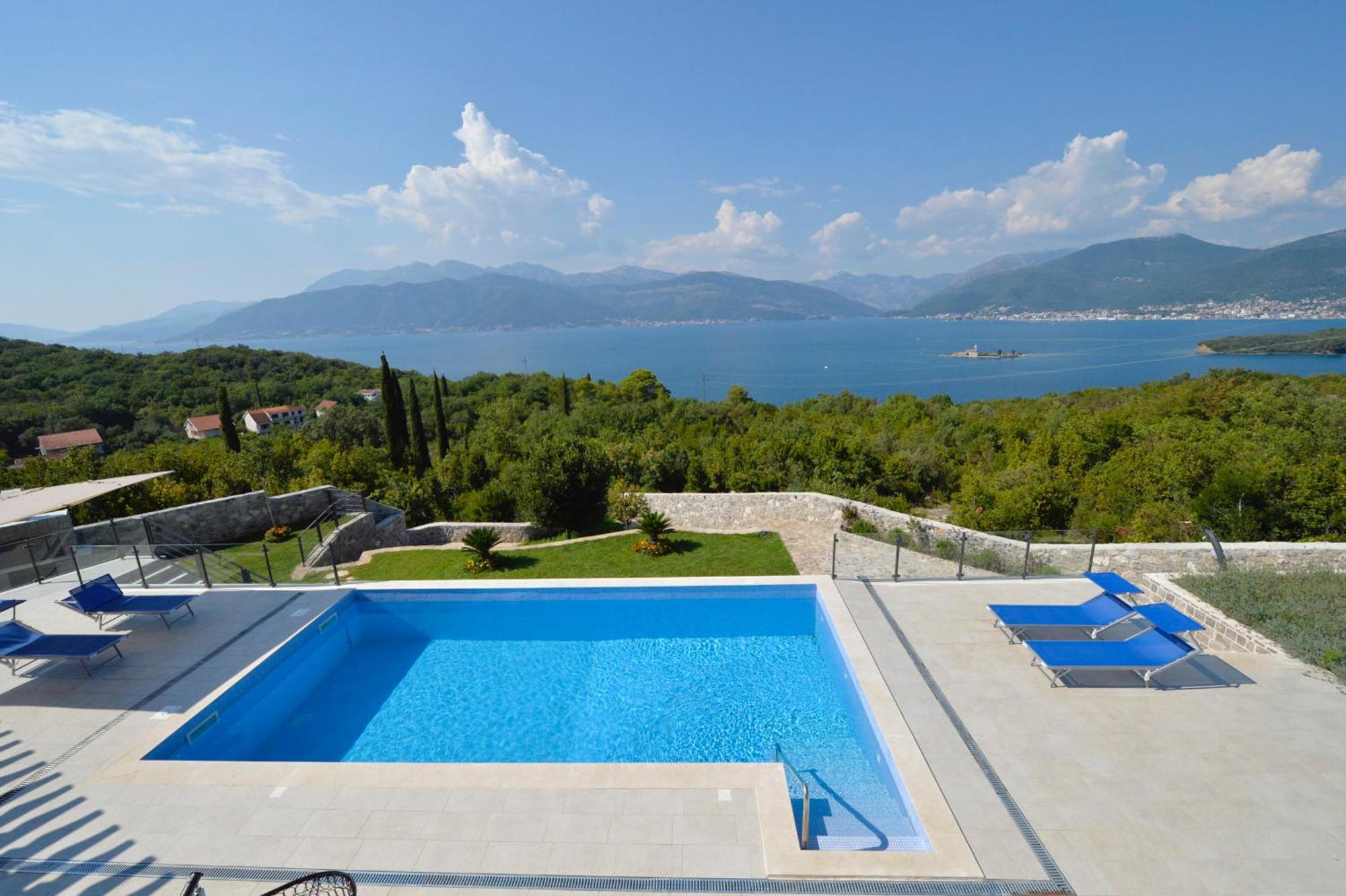 Villa Vista Azzurra Tivat Ngoại thất bức ảnh