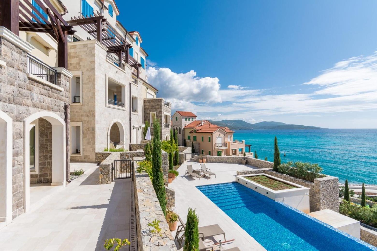 Villa Vista Azzurra Tivat Ngoại thất bức ảnh